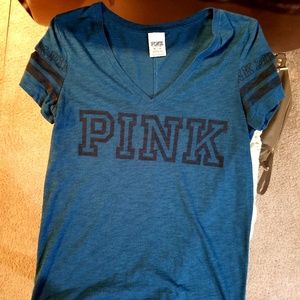 VS PINK V-Neck Tee